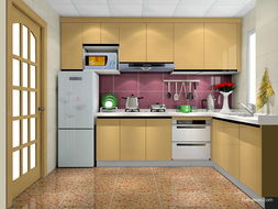 6.7平方珀斯午后整體櫥柜廚房套餐F17846 打造高效生活新體驗(yàn)